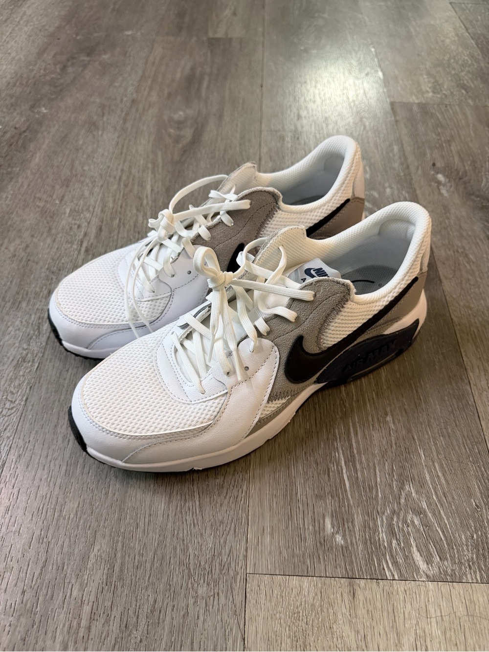 Nike Air Max Excee Men's Sneakers US 10 White Light Smoke Grey FZ5486-104